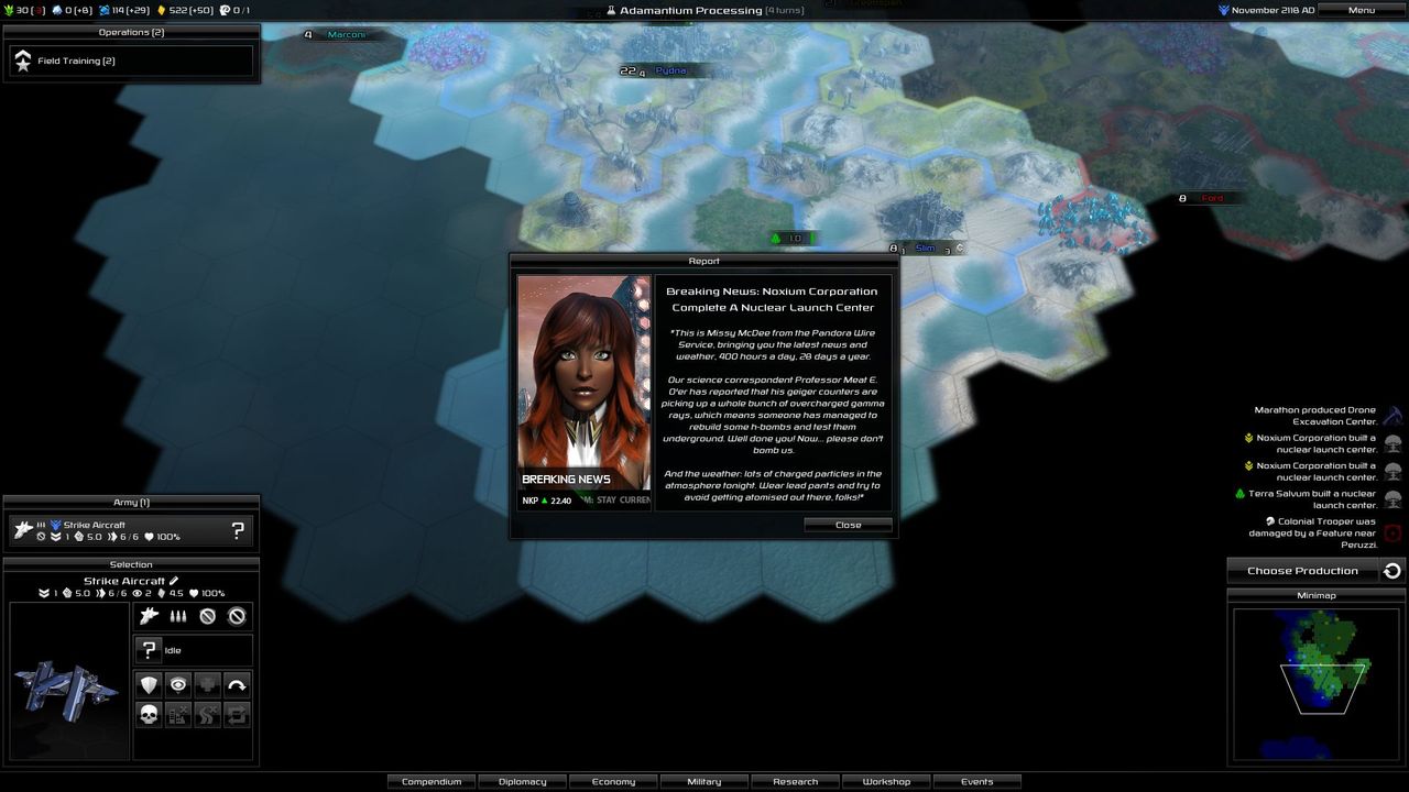 Pandora: First Contact